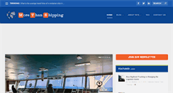 Desktop Screenshot of morethanshipping.com